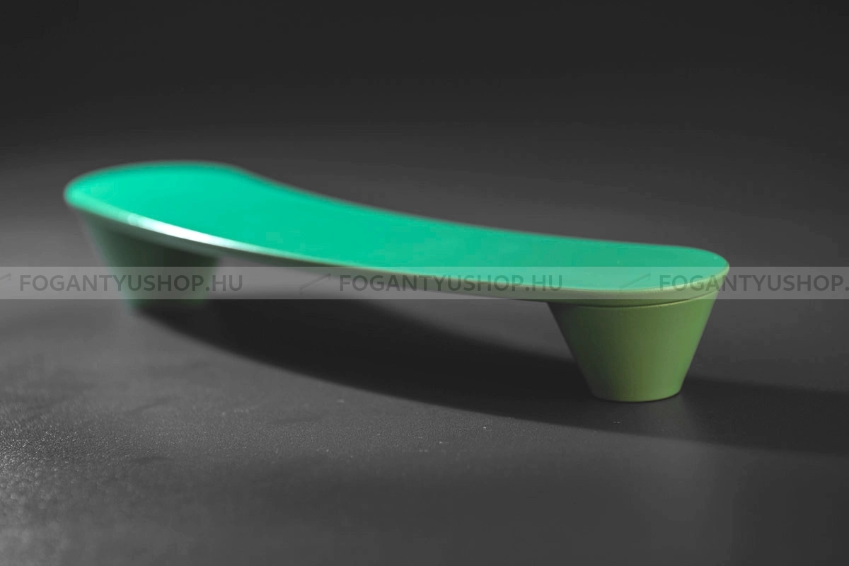 RUJZ DESIGN Fogantyú - 599.30 - Barbi zöld - Színes műanyag bútorfogantyú
