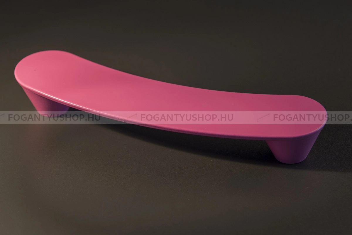 RUJZ DESIGN Fogantyú - 160 599.30 Barbi lila - furattáv 160 mm - Barbi lila vijola barby - Farmer szövet - Színes műanyag bútorfogantyú