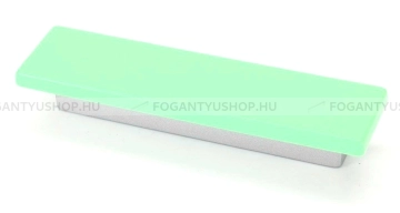 RUJZ DESIGN Fogantyú - 64 mm - 597.22 - Matt króm - Barbi zöld - Műanyag
