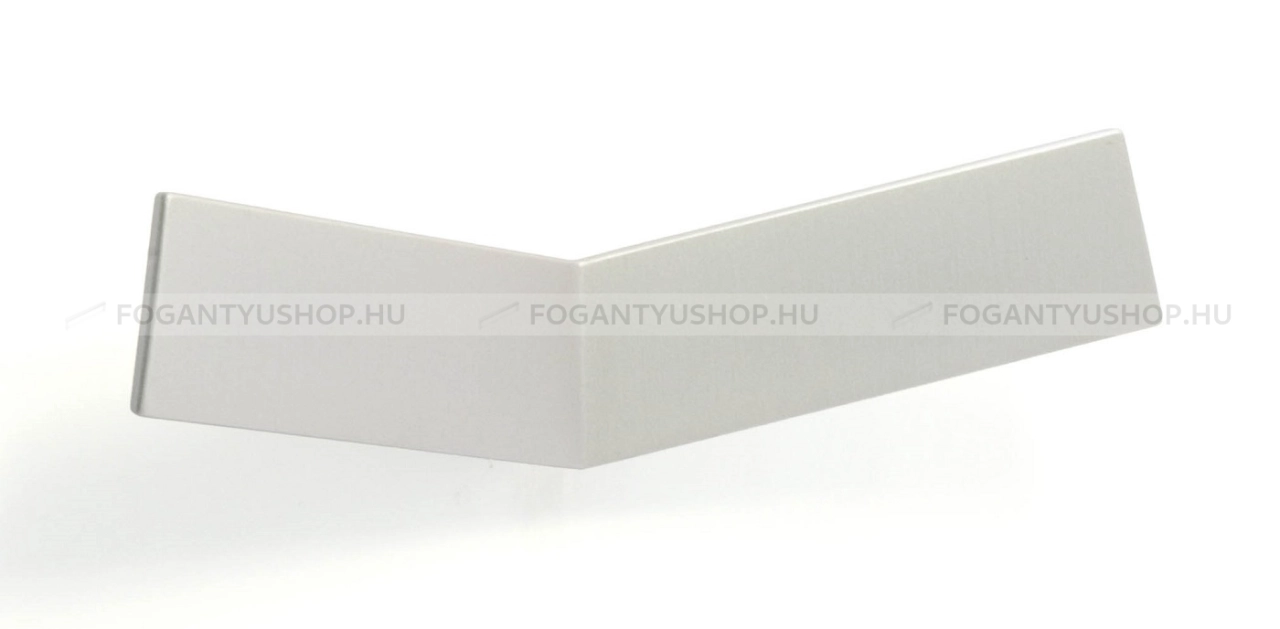 RUJZ DESIGN Kabát fogas - ON 2046 - Ezüst inox (szálcsiszolt) SNiL - Zamak fém ötvözet - Dupla akasztós fogas