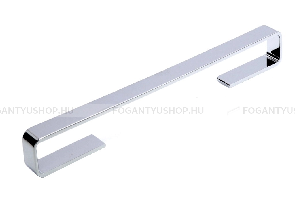 RUJZ DESIGN Fogantyú - 618.15 - Fényes króm Cr - ABS műanyag - Több méretben gyártott fém bútorfogantyú