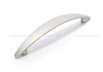 RUJZ DESIGN Bútor fogantyú - 128 mm - 294.20 - Ezüst inox (szálcsiszolt) - Zamak fém ötvözet