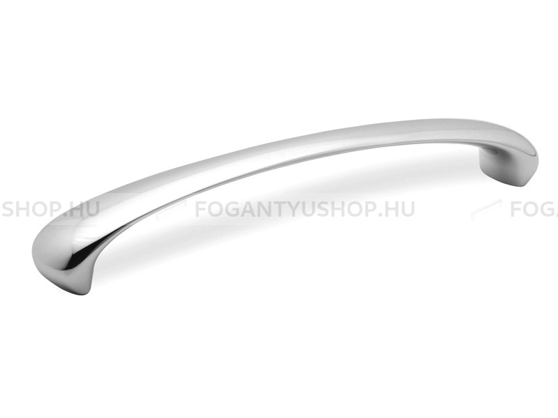 RUJZ DESIGN Fogantyú - 160 323.24 - furattáv 160 mm - Ezüst inox (szálcsiszolt) SNiL - Zamak fém ötvözet - Egy méretben gyártott fém bútorfogantyú