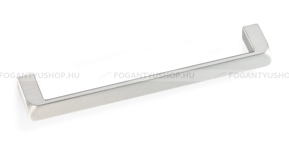 RUJZ DESIGN Fogantyú - 588.25 - Ezüst inox (szálcsiszolt) SNiL - Zamak fém ötvözet - Több méretben gyártott fém bútorfogantyú