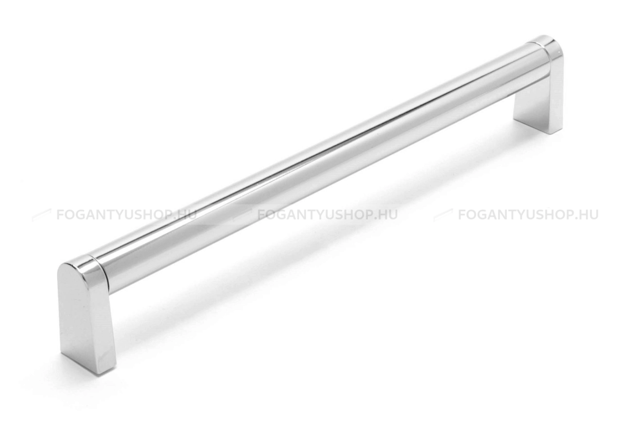 RUJZ DESIGN Bútor fogantyú - 285.13 - Fényes króm Cr - Zamak fém ötvözet - Több méretben gyártott fém bútorfogantyú