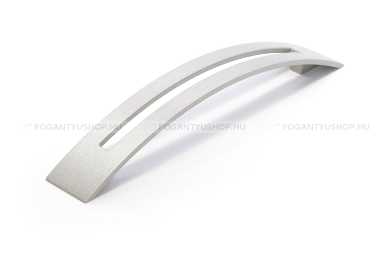 RUJZ DESIGN Bútorfogantyú - 361.25 - Ezüst inox (szálcsiszolt) SNiL - Zamak fém ötvözet - Több méretben gyártott fém bútorfogantyú