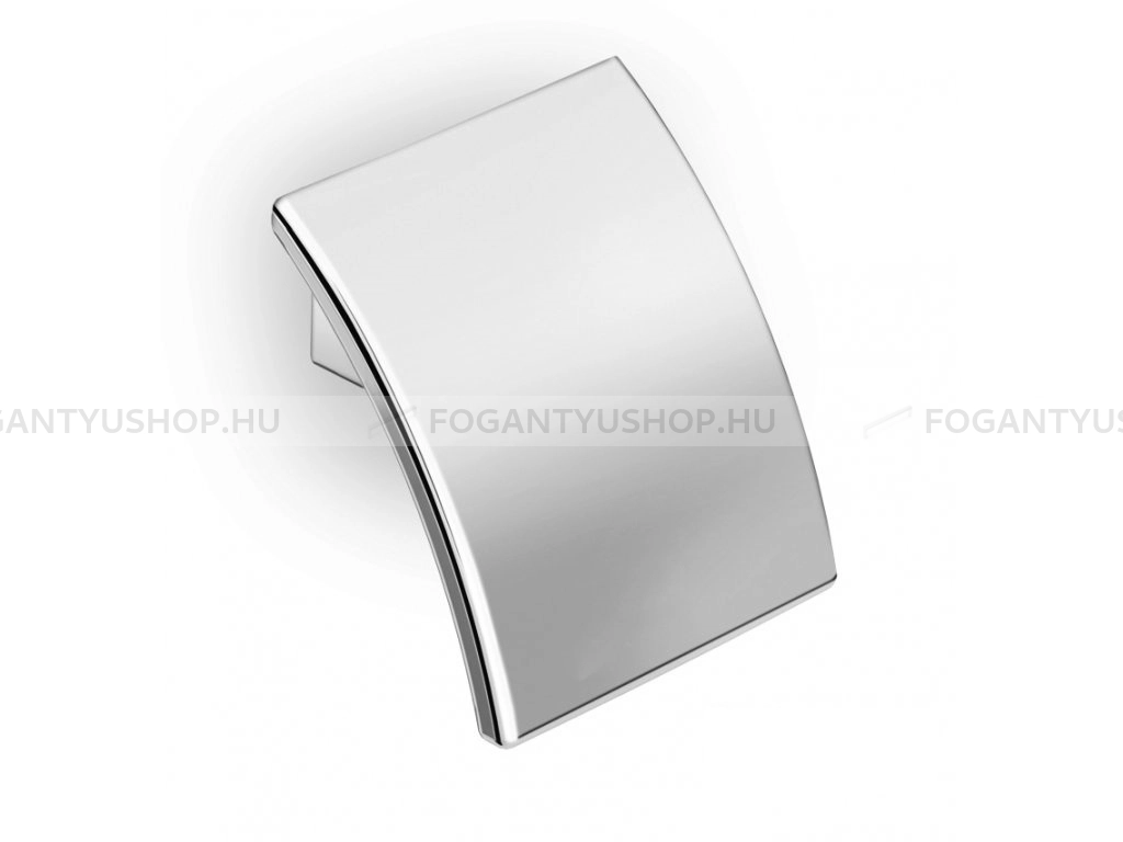 RUJZ-DESIGN-Fogantyu---362.21a---Fenyes-krom---Fem-gombfogantyu-butorgomb-(szogletes-kerek)
