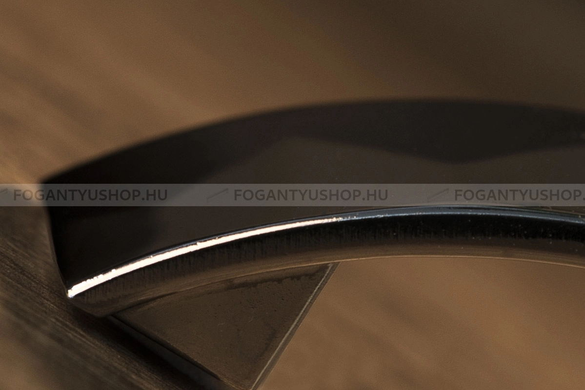 RUJZ DESIGN Fogantyú - 362.21b - Fényes króm - Fém gombfogantyú, bútorgomb (szögletes, kerek)