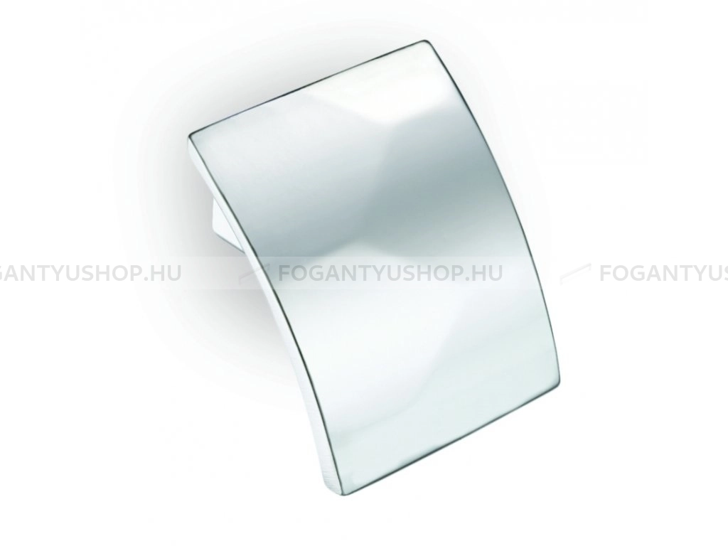 RUJZ DESIGN Gomb fogantyú - 16 362.21c - furattáv 16 mm - Fényes króm Cr - Zamak fém ötvözet - Fém gombfogantyú, bútorgomb (szögletes, kerek)