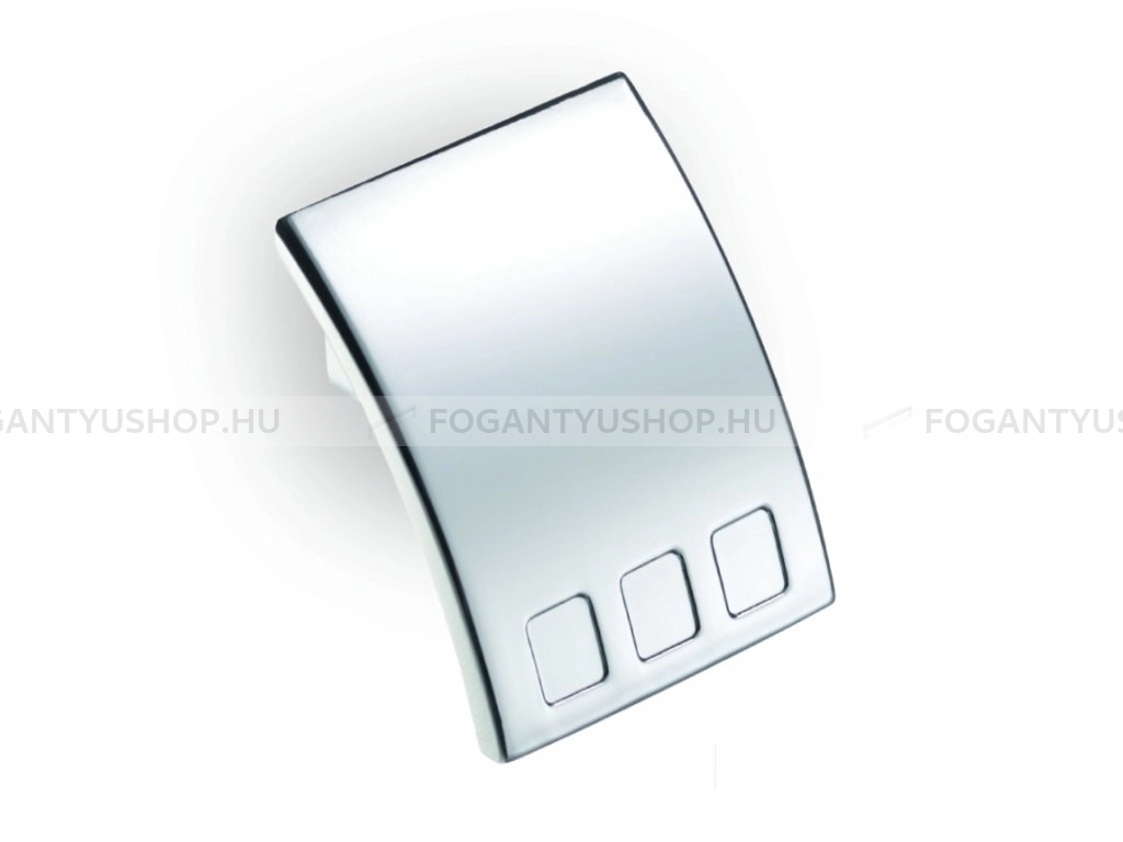 RUJZ-DESIGN---Fogantyu---362.21d---Fenyes-krom---Fem-gombfogantyu-butorgomb-(szogletes-kerek)