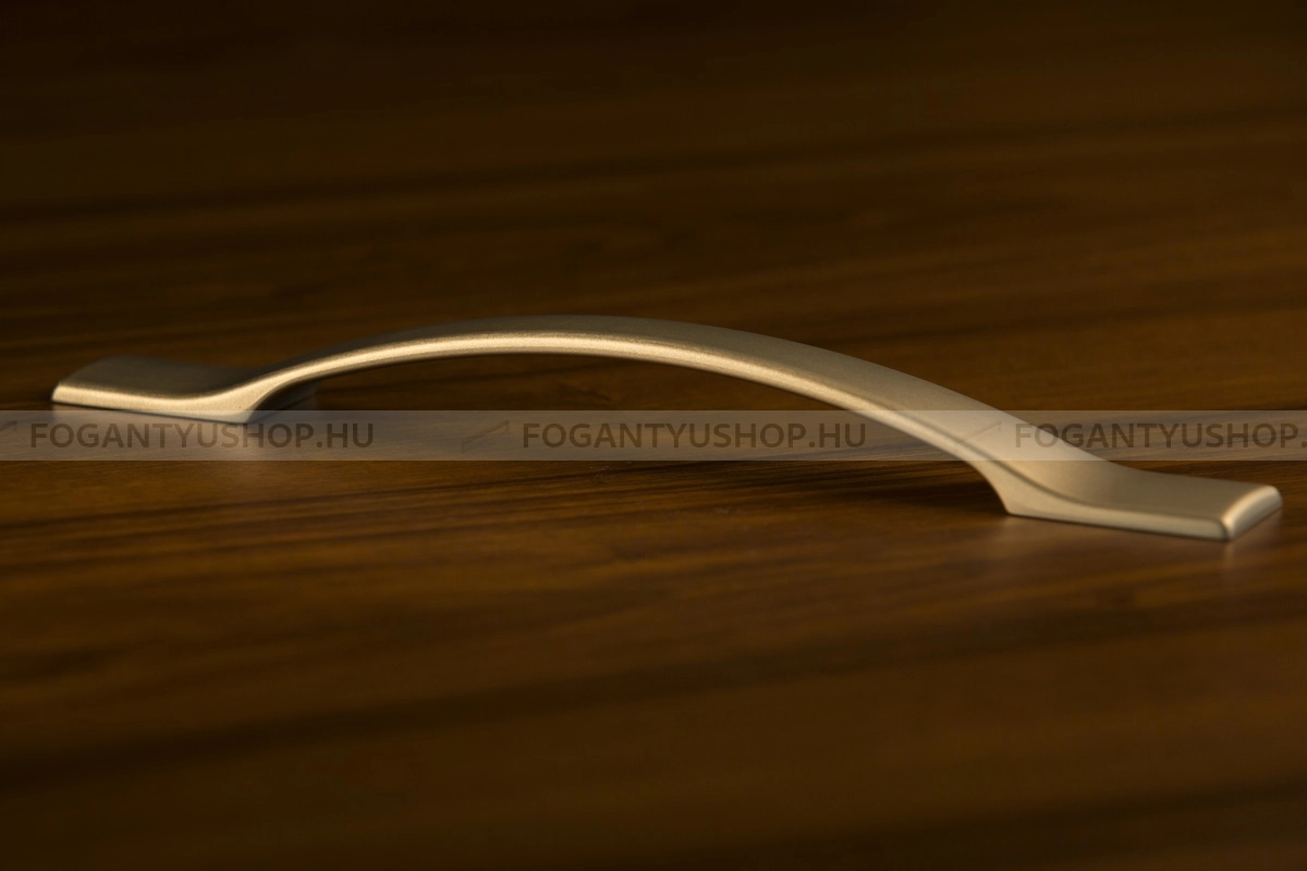 RUJZ DESIGN Bútorfogantyú - 160 370.30 - furattáv 160 mm - Matt króm MCrL - Zamak fém ötvözet - Egy méretben gyártott fém bútorfogantyú