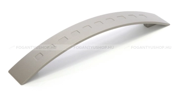 RUJZ DESIGN Bútor fogantyú - 396.25 - Ezüst inox (szálcsiszolt) - Zamak fém ötvözet