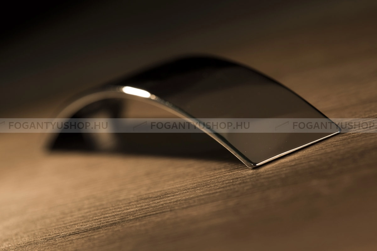 RUJZ DESIGN Bútor fogantyú - 462.25c - Fényes króm Cr - Zamak fém ötvözet - Több méretben gyártott fém bútorfogantyú