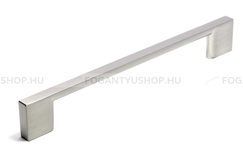 RUJZ DESIGN Fogantyú - 529.27 - Ezüst inox (szálcsiszolt) SNiL - Zamak fém ötvözet - Több méretben gyártott fém bútorfogantyú