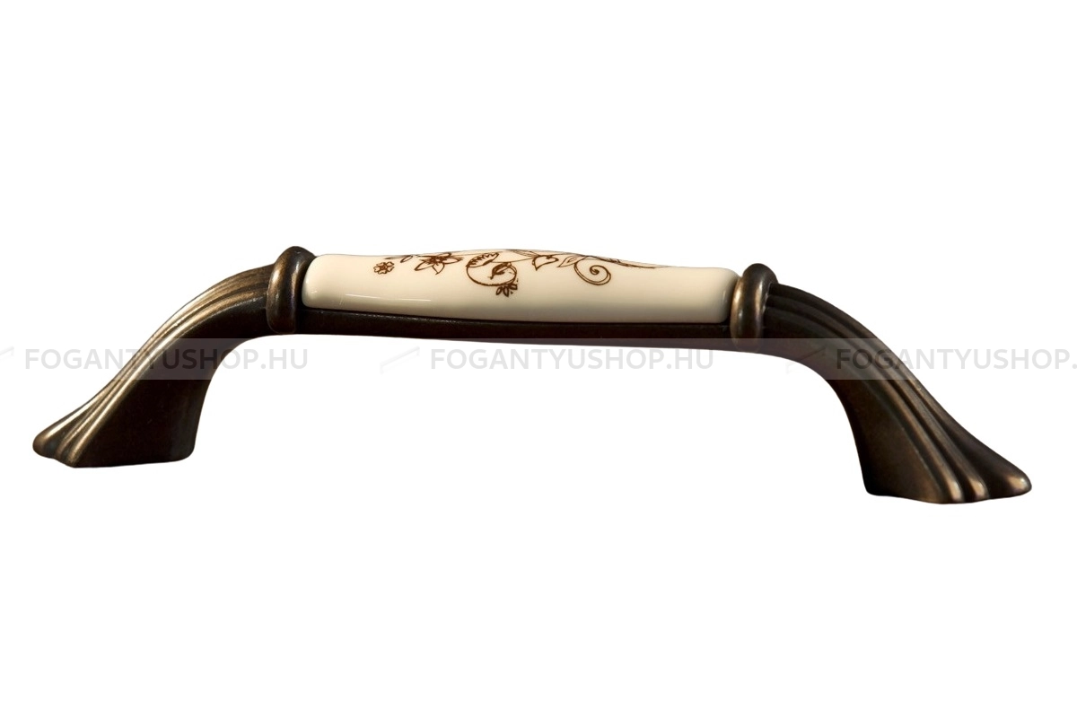 GIUSTI---Fogantyu---FG.M7001G1B1G---Bronz---Porcelannal-kombinalt-antikolt-fem-butorfogantyu