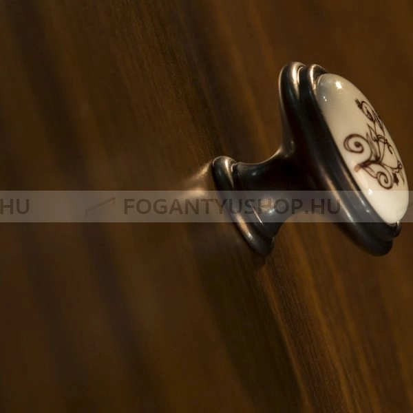 GIUSTI-Fogantyu---FG.P8801G1B1G---Bronz---Porcelan-porcelannal-kombinalt-antikolt-fem-gombfogantyu