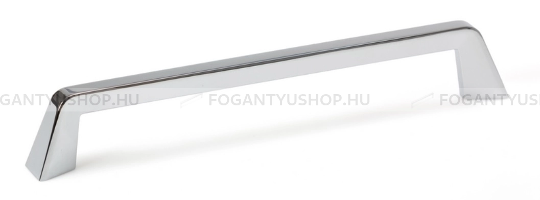 VIEFE Bútorfogantyú - ARROW 192 - furattáv 192 mm - Polírozott króm Z01 - Zamak fém ötvözet - Egy méretben gyártott fém bútorfogantyú