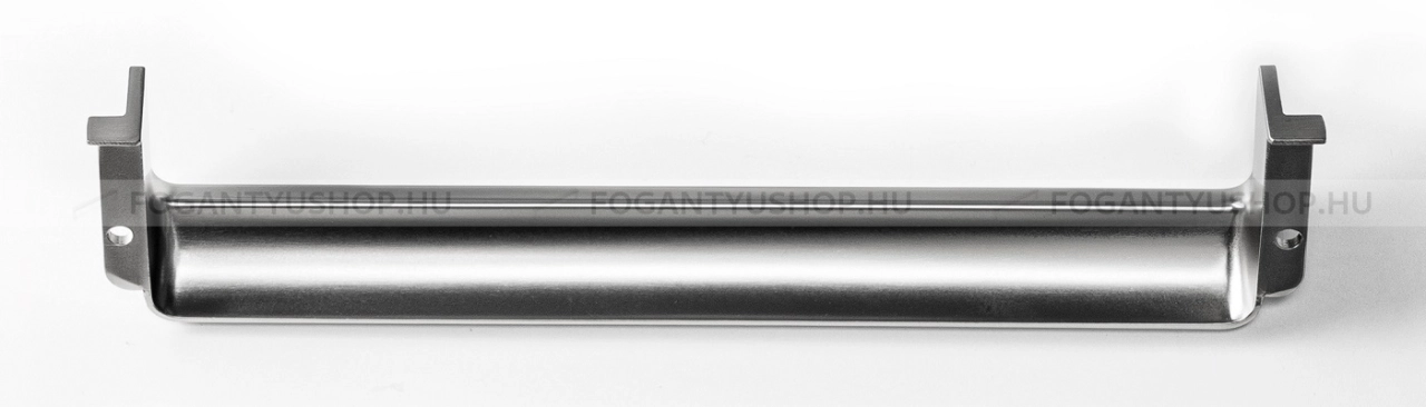 VIEFE Fogantyú NEST - 19 mm-es ajtóhoz - Szálcsiszolt nikkel - Bútorajtó felületébe marható, süllyeszthető fém fogantyú