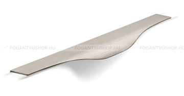 VIEFE Bútor fogantyú Bútor fogantyú NOMA - 22mm ajtóhoz  - Szálcsiszolt nikkel - Alumínium - Bútorajtó élére ültethető fé -  - Alumínium