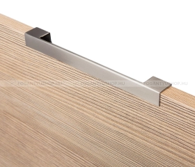 VIEFE Bútor fogantyú Bútor fogantyú DUA - 192 mm - Szálcsiszolt nikkel - Zamak fém ötvözet - Bútorajtó élébe marható, sül - 192 mm -  - Zamak fém ötvözet