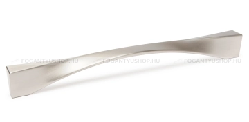 VIEFE Fogantyú Fogantyú TWISTED - Szálcsiszolt nikkel - Zamak fém ötvözet - Több méretben gyártott fém bútorfoganty -  - Zamak fém ötvözet