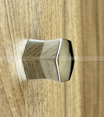 VIEFE Gomb fogantyú COFFEE POT - 1 furatos - Fényes króm - Zamak fém ötvözet - Fém gombfogantyú, bútorgomb (szögletes, kerek)