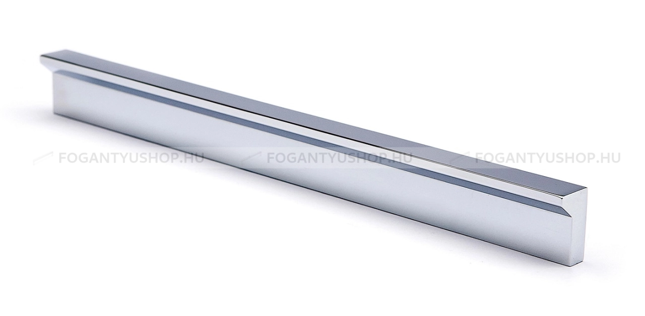 VIEFE Bútorfogantyú - ANGLE - Polírozott króm L01 - Alumínium - Több méretben gyártott fém bútorfogantyú