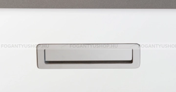 VIEFE Fogantyú Fogantyú LOW - hátlappal - Fényes króm - Zamak fém ötvözet - Bútorajtó felületébe marható, süllyeszt -  - Zamak fém ötvözet