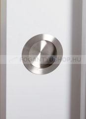 VIEFE Bútor fogantyú RADI - 50 mm - Szálcsiszolt nikkel - Inox / Rozsdamentes acél - Rozsdamentes acél - inox fém bútorfogantyú