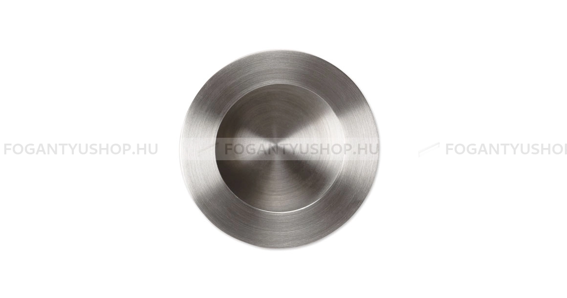 VIEFE Bútor fogantyú - RADI 65 - 1 furatos - Szálcsiszolt nikkel NisatE - Inox - Rozsdamentes acél - inox fém bútorfogantyú