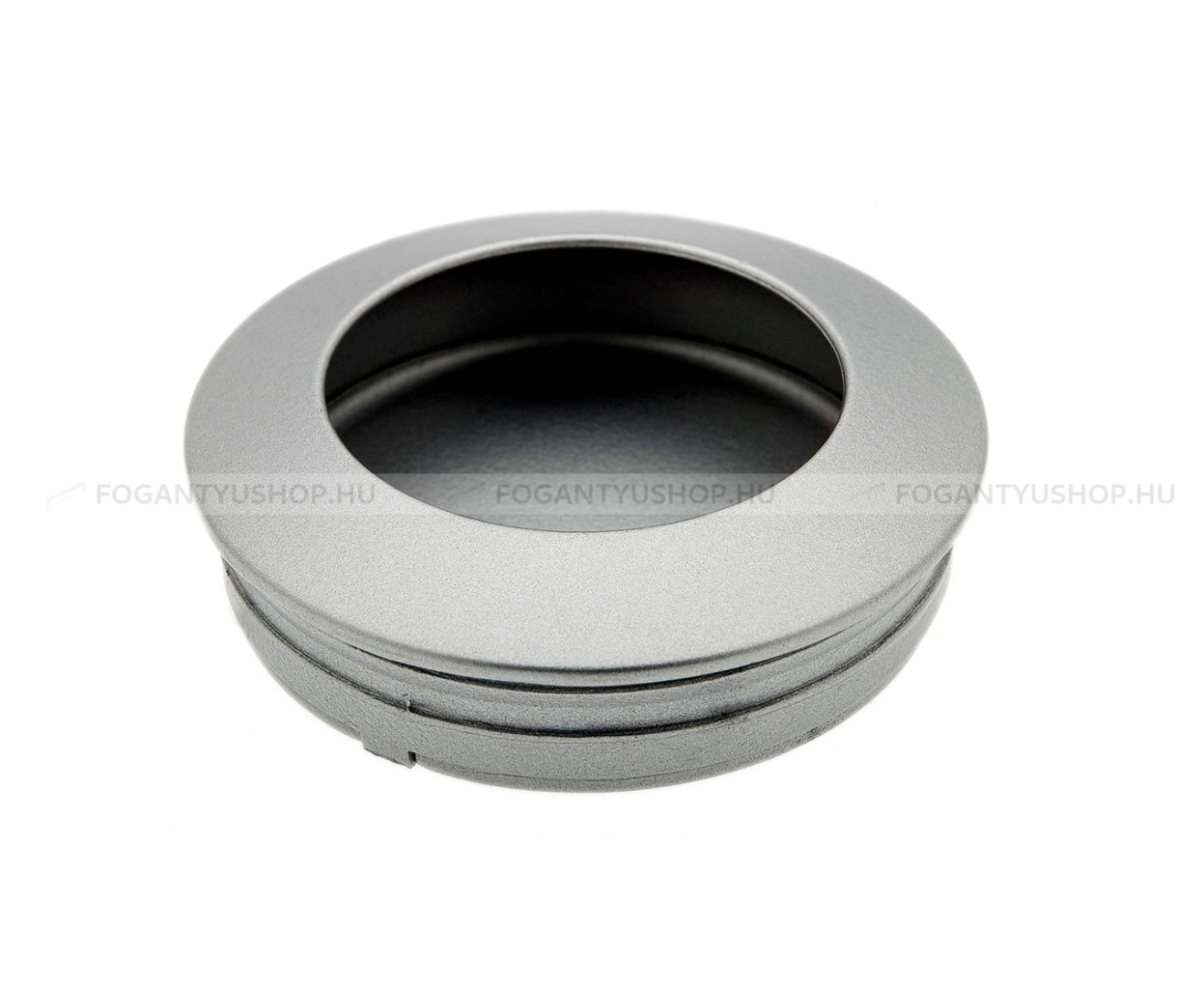 VIEFE Fogantyú - HOLLOW 60 (TAP) - 1 furatos - Króm hatású ZP1 - Zamak fém ötvözet - Bútorajtó felületébe marható, süllyeszthető fém fogantyú