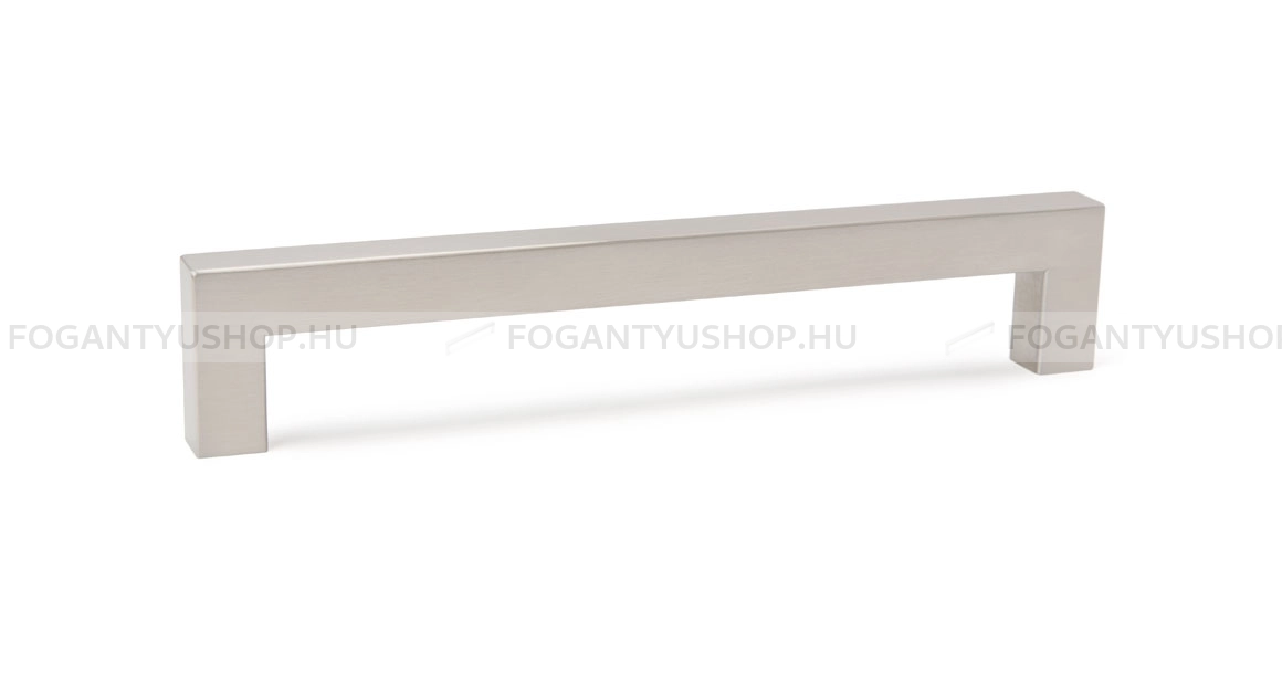 VIEFE Bútor fogantyú - FORT - Csiszolt rozsdamentes acél S25 - Márvány - Rozsdamentes acél - inox fém bútorfogantyú