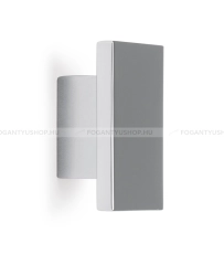 VIEFE Gomb fogantyú SQUARE - 16 mm - Fényes króm - Zamak fém ötvözet - Fém gombfogantyú, bútorgomb (szögletes, kerek)