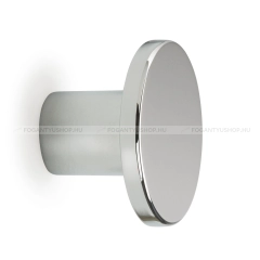 VIEFE Gomb fogantyú Gomb fogantyú COMO - 16 mm - Fényes króm - Zamak fém ötvözet - Fém gombfogantyú, bútorgomb (szöglete - 16 mm -  - Zamak fém ötvözet