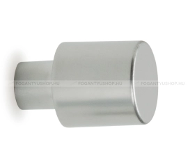 VIEFE Gomb fogantyú Gomb fogantyú ONE - 1 furatos - Matt króm - Zamak fém ötvözet - Fém gombfogantyú, bútorgomb (szöglet - 1 furatos - Matt króm - Zamak fém ötvözet