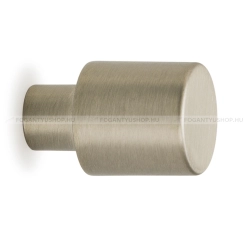 VIEFE Gomb fogantyú Gomb fogantyú ONE - 1 furatos - Szálcsiszolt nikkel - Zamak fém ötvözet - Fém gombfogantyú, bútorgom - 1 furatos - Szálcsiszolt nikkel - Zamak fém ötvözet