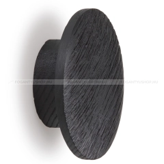 VIEFE Bútor fogantyú Bútor fogantyú ECHO - 1 furatos - Feketére pácolt kőrisfa - Fa - Fa bútorfogantyú - 1 furatos -  - Fa