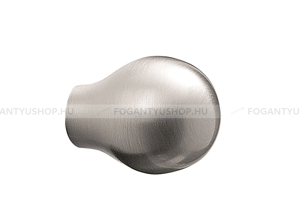 FURNIPART Fogantyú - CANE - 1 furatos - Ezüst inox (szálcsiszolt) SNiL - Márvány - Rozsdamentes acél - inox fém bútorfogantyú