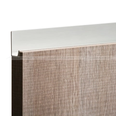 VIEFE Fogantyú Fogantyú JEY - Szálcsiszolt nikkel - Alumínium - Bútorajtó élébe marható, süllyeszthető fém fogantyú -  - Alumínium