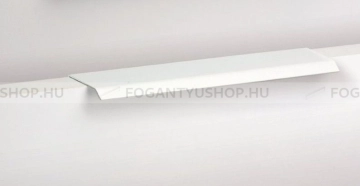 VIEFE Bútor fogantyú Bútor fogantyú CURVE - Festett fehér - Alumínium - Bútorajtó élére ültethető színes fém fogantyú -  - Alumínium