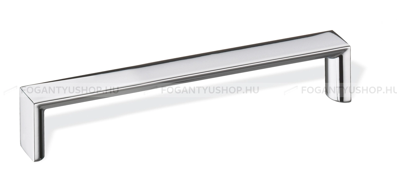 SCHWINN Fogantyú - 96 2389 - furattáv 96 mm - Fényes króm Cr - Zamak fém ötvözet - Több méretben gyártott fém bútorfogantyú