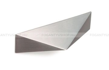 VIEFE Bútor fogantyú KARES - 192 mm - Szálcsiszolt nikkel - Zamak fém ötvözet - (KIFUTÓ)