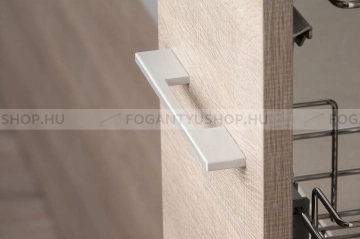 VIEFE Fogantyú Fogantyú TWIN - Matt króm - Alumínium - Több méretben gyártott fém bútorfogantyú - Matt króm - Alumínium