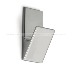 VIEFE Fogas Fogas ZAPA - 1 furatos - Matt króm - Zamak fém ötvözet - Egy akasztós fogas - 1 furatos - Matt króm - Zamak fém ötvözet