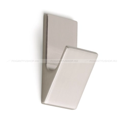 VIEFE Fogas Fogas ZAPA - 1 furatos - Szálcsiszolt nikkel - Zamak fém ötvözet - Egy akasztós fogas - 1 furatos - Szálcsiszolt nikkel - Zamak fém ötvözet