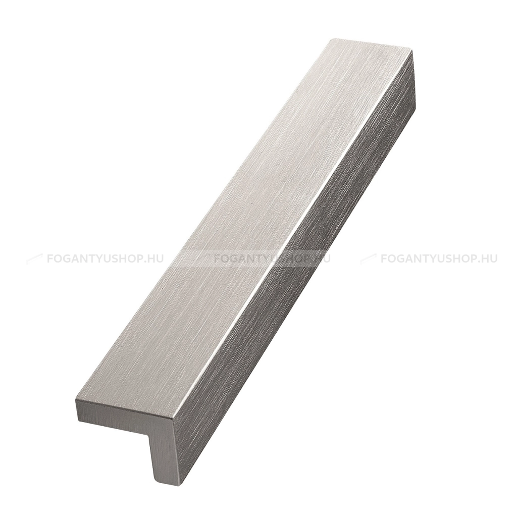 FURNIPART Bútorfogantyú - CUT 160 - furattáv 160 mm - Ezüst inox (szálcsiszolt) SNiL - ABS műanyag - Egy méretben gyártott fém bútorfogantyú