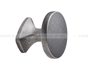 FURNIPART Fogantyú CLASSIC KNOB - 1 furatos - Vintage grafit - Zamak fém ötvözet