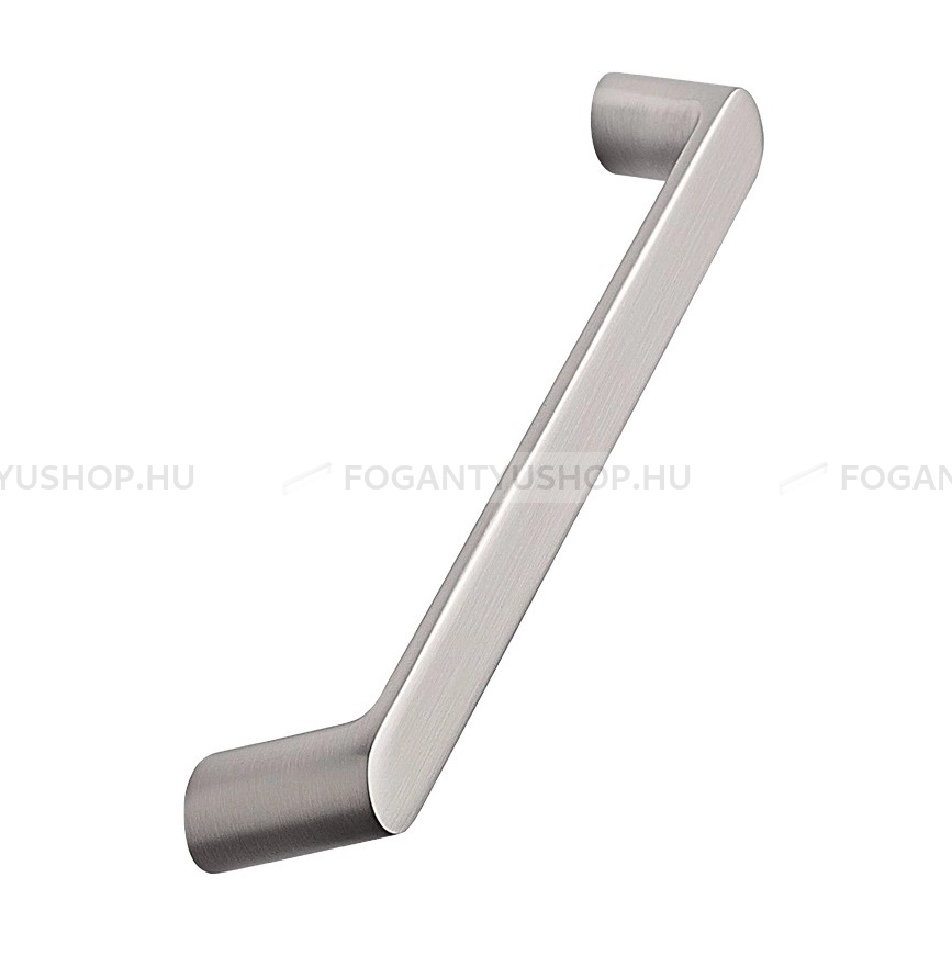 FURNIPART Bútor fogantyú - LIGHT 160 - furattáv 160 mm - Szálcsiszolt inox  - Alumínium - Egy méretben gyártott fém bútorfogantyú