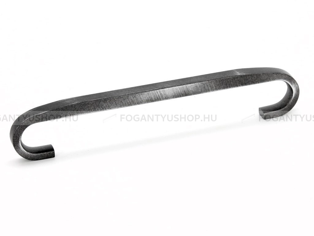 RUJZ DESIGN Fogantyú - 160 619.10 - furattáv 160 mm - Vintage koptatott fekete Vint - Alumínium - Klasszikus, vintage, antik fém bútorfogantyú