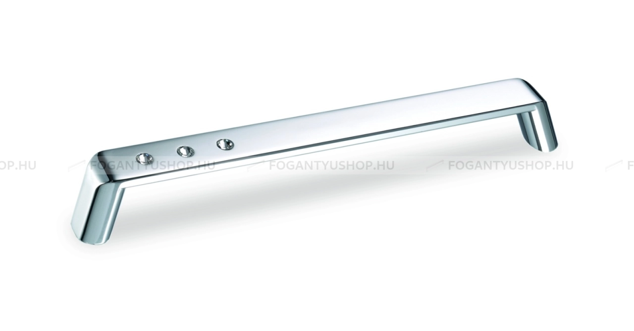 RUJZ-DESIGN-Fogantyu---580.26sw---Ezust-inox-(szalcsiszolt)---atlatszo-kristaly---Egy-meretben-gyartott-fem-butorfogantyu